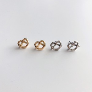 heart pretzel pierce【 2color 】