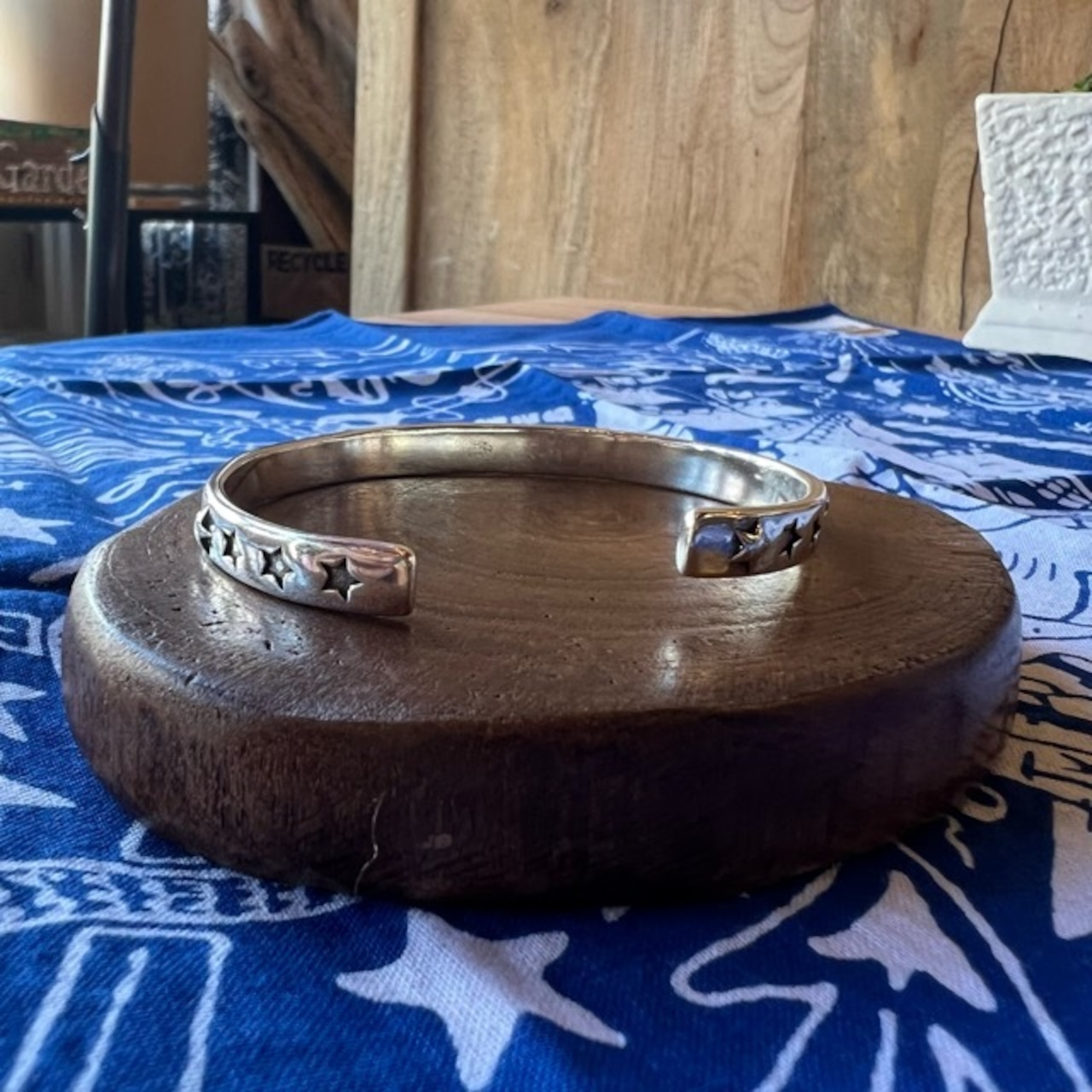 TOPANGA Jewelry　Sterling Silver Bangle　スターリングシルバーバングル　ブレスレット　シルバーバングル　スター　星　バングル
