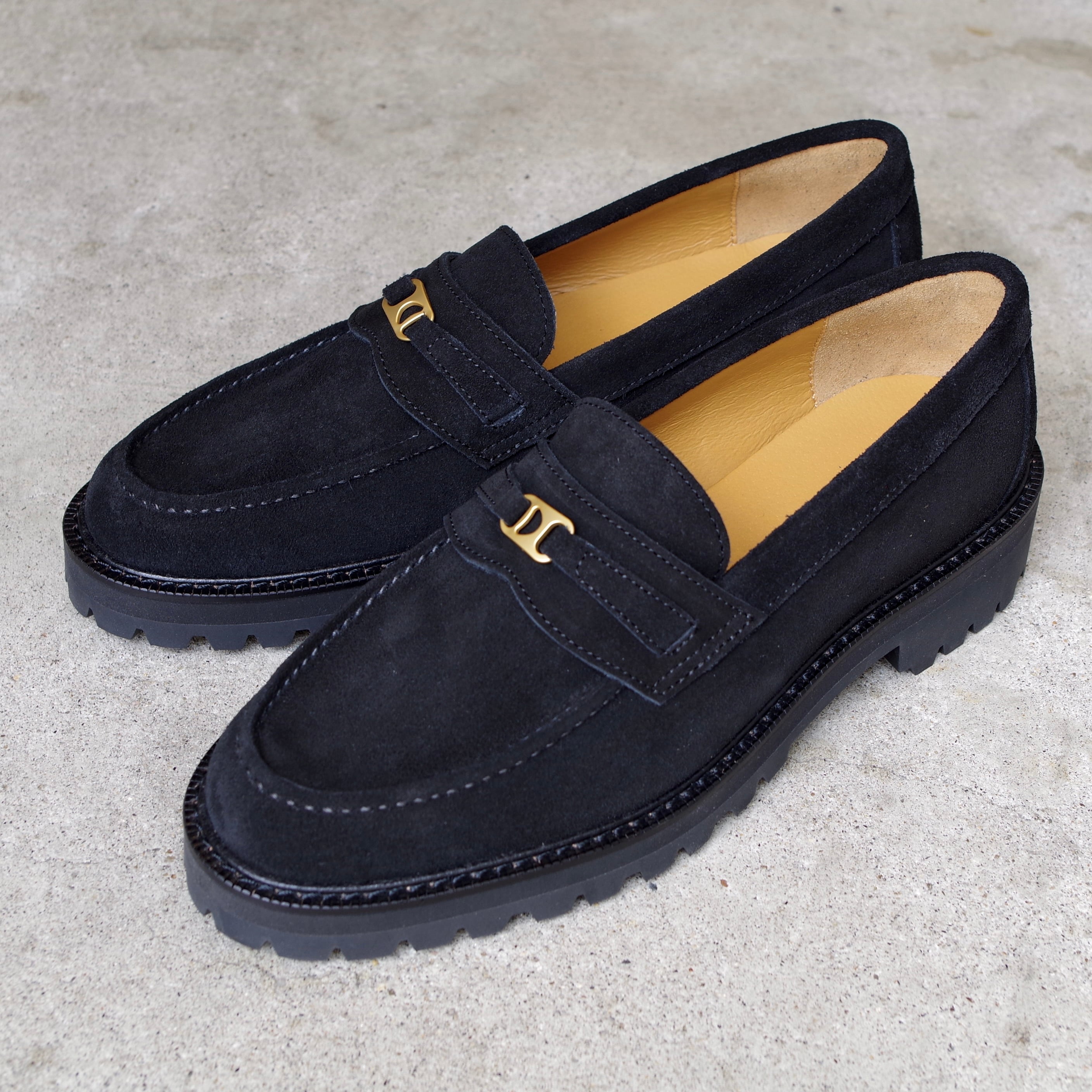 Tomo&Co. PULL TAB BIT LOFER suede TMTKS-S-0061 | 1F Store