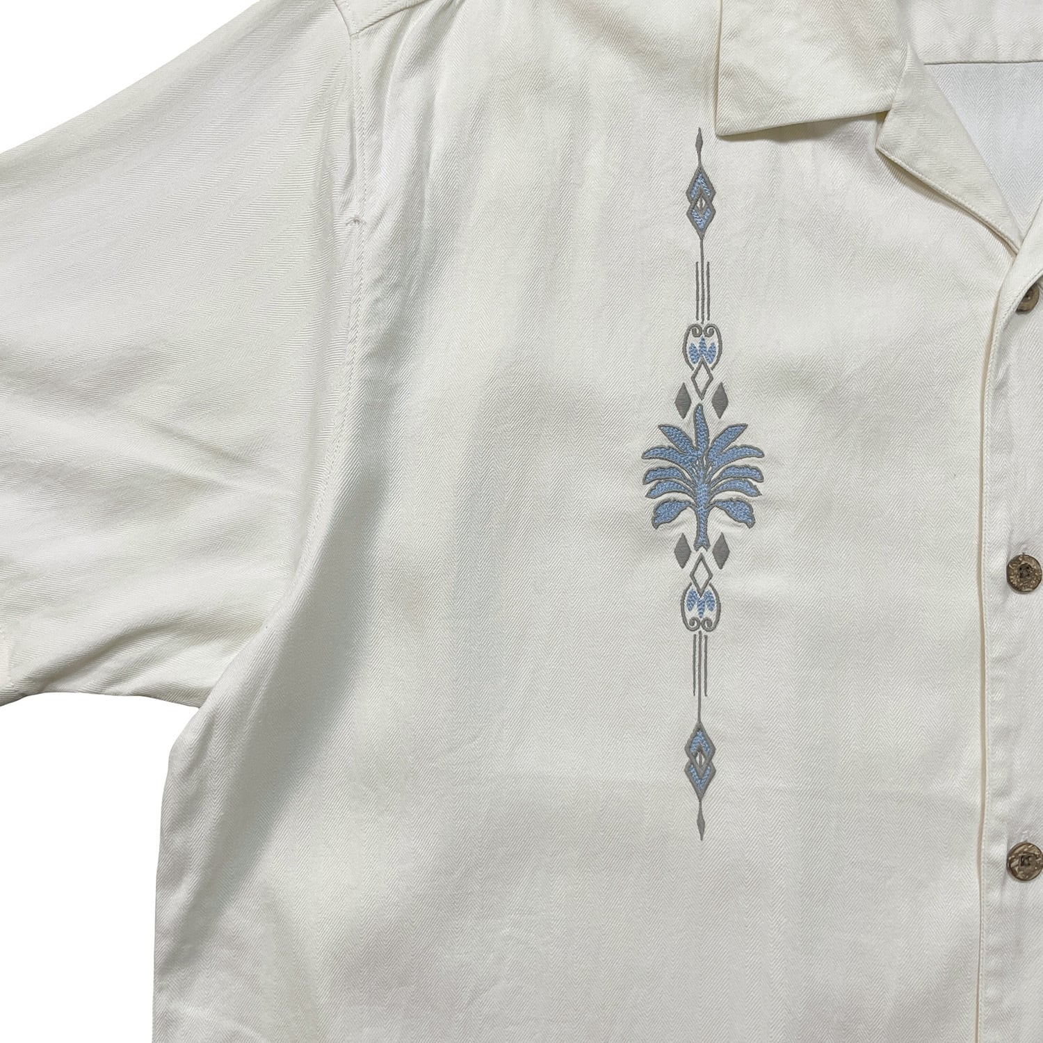 USA 古着 Tommy Bahama トミーバハマ シルク 開襟 アロハシャツ