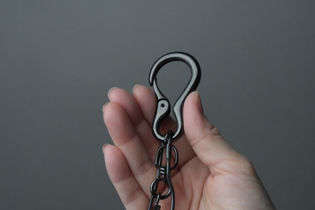 NEW DARUMA KEY RING □ブラック□ ＿ダルマキーリング＿ | MAISON