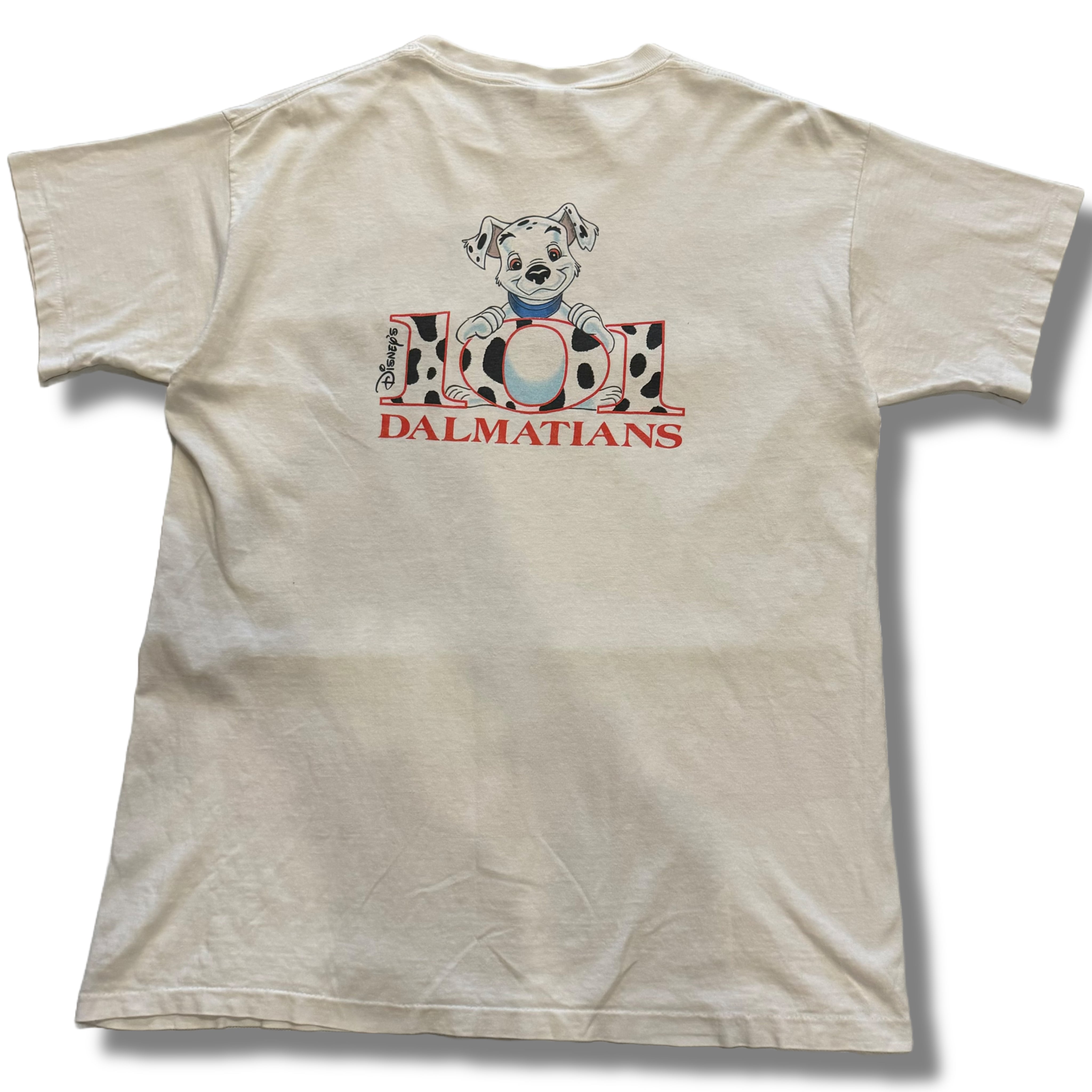 90s 101匹わんちゃん達の集合デザインTシャツ | RIDDLE clothing 90s 101匹わんちゃん達の集合デザインTシャツ | RIDDLE clothing