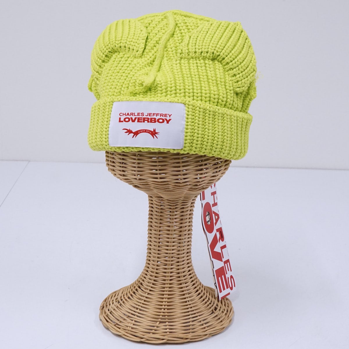 新品】チャールズジェフリーラバーボーイ ニット帽 CHUNKY EARS BEANIE