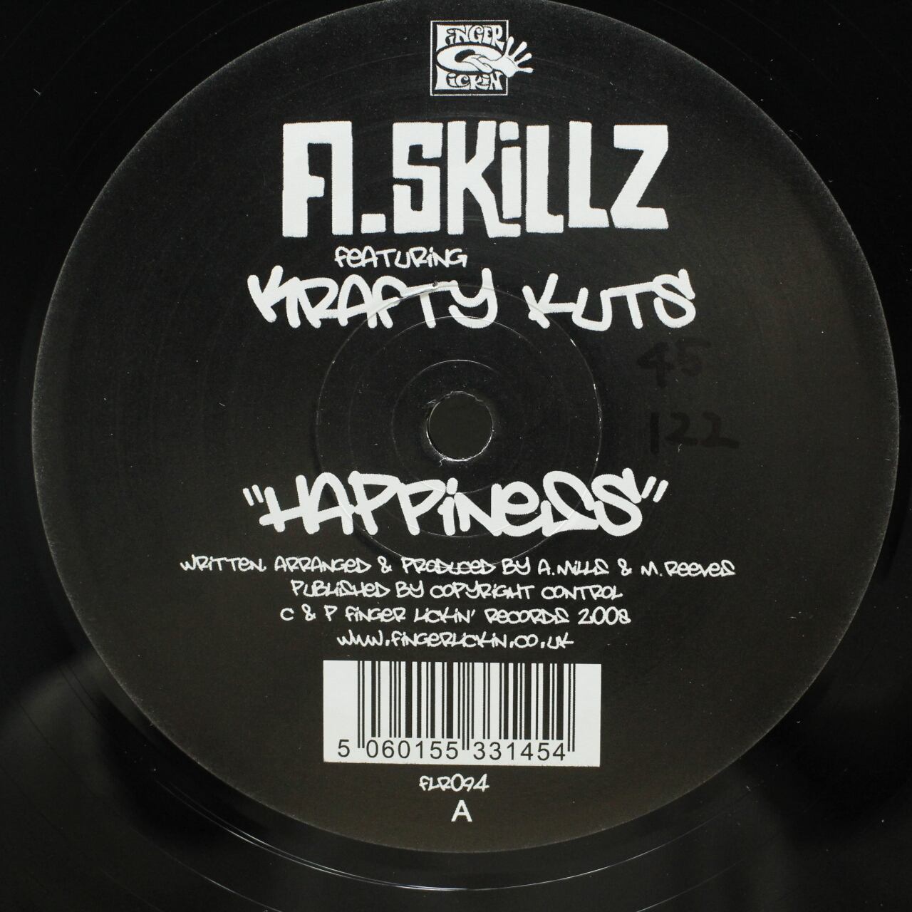 A Skillz / Happiness / Got The Rhythm [FLR094] - 画像1