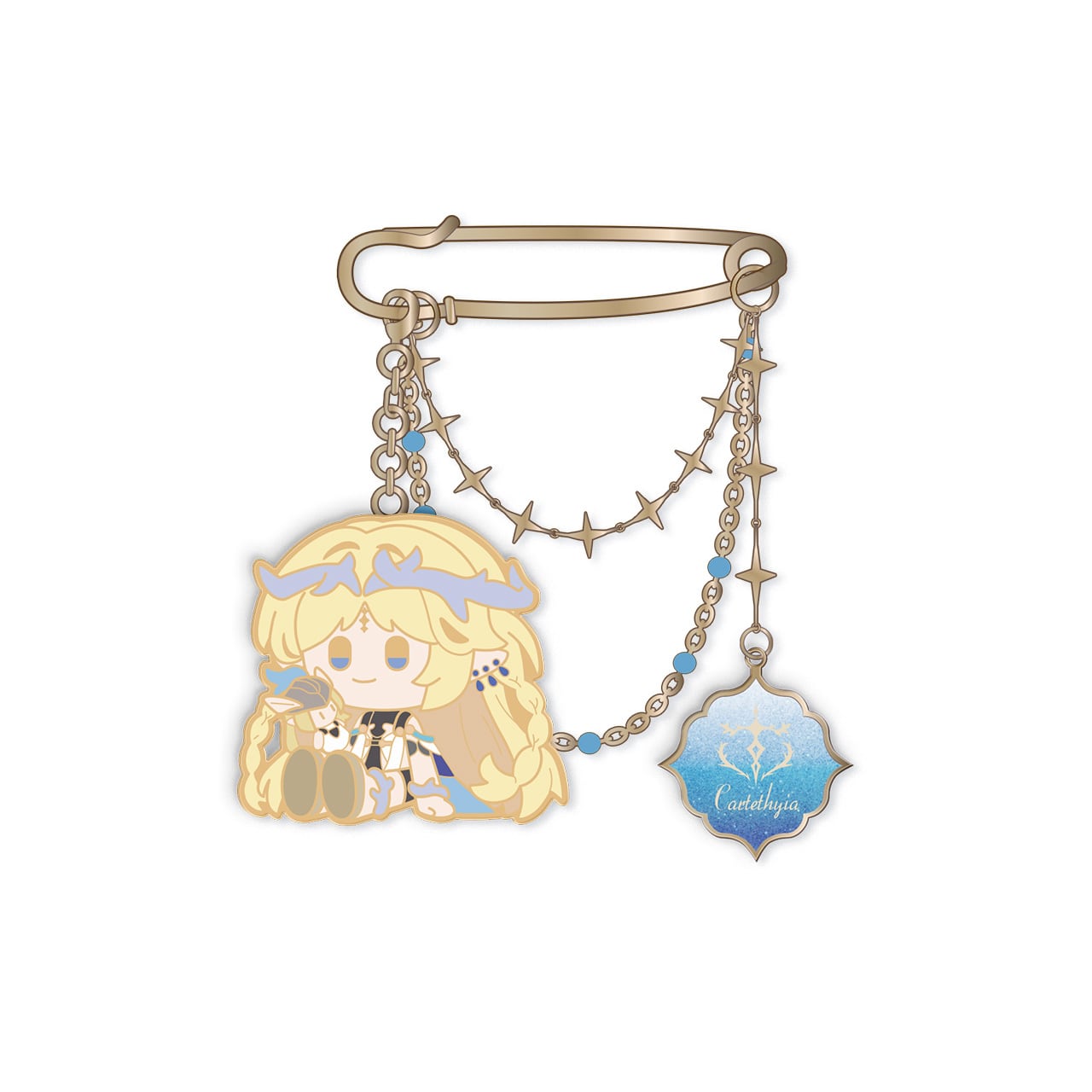 鳴潮 Ver2.6 共鳴者テーマ メタルブローチ カルテジア