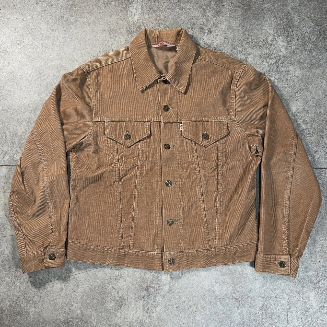 50's 60's SUPPLDRAPE シャンブレーブルゾン 針抜きリブ CONMAR ピン