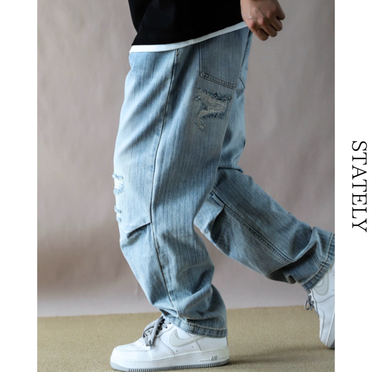 Cargo Fade デニムパンツ_B143・画像4