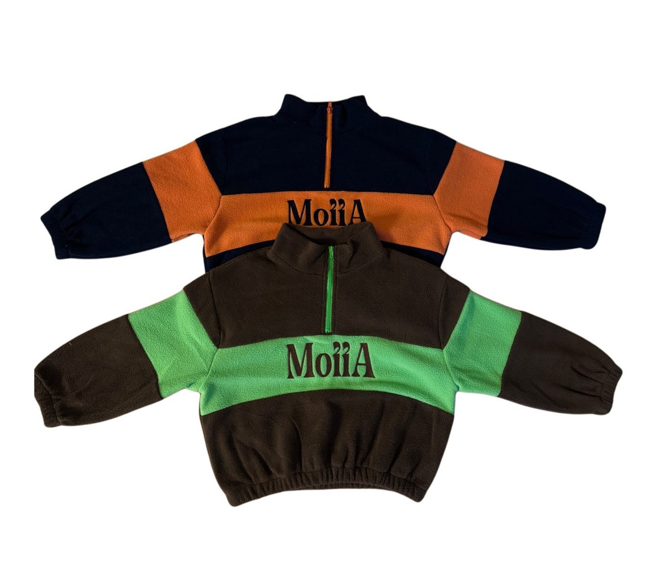 Moiia［取寄］high half zipup mtm 6winter