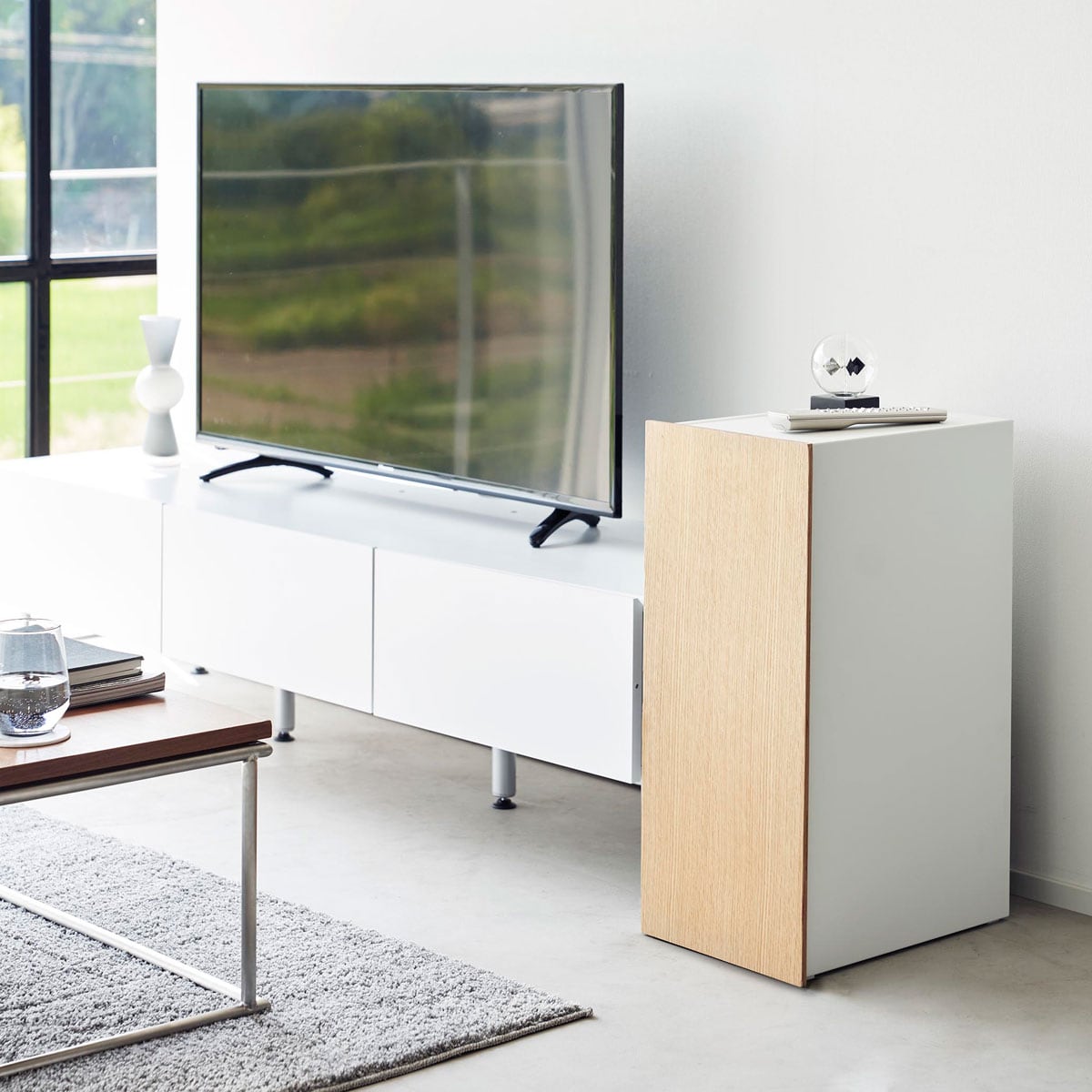 Yamazaki ゲーム収納ラック ホワイト