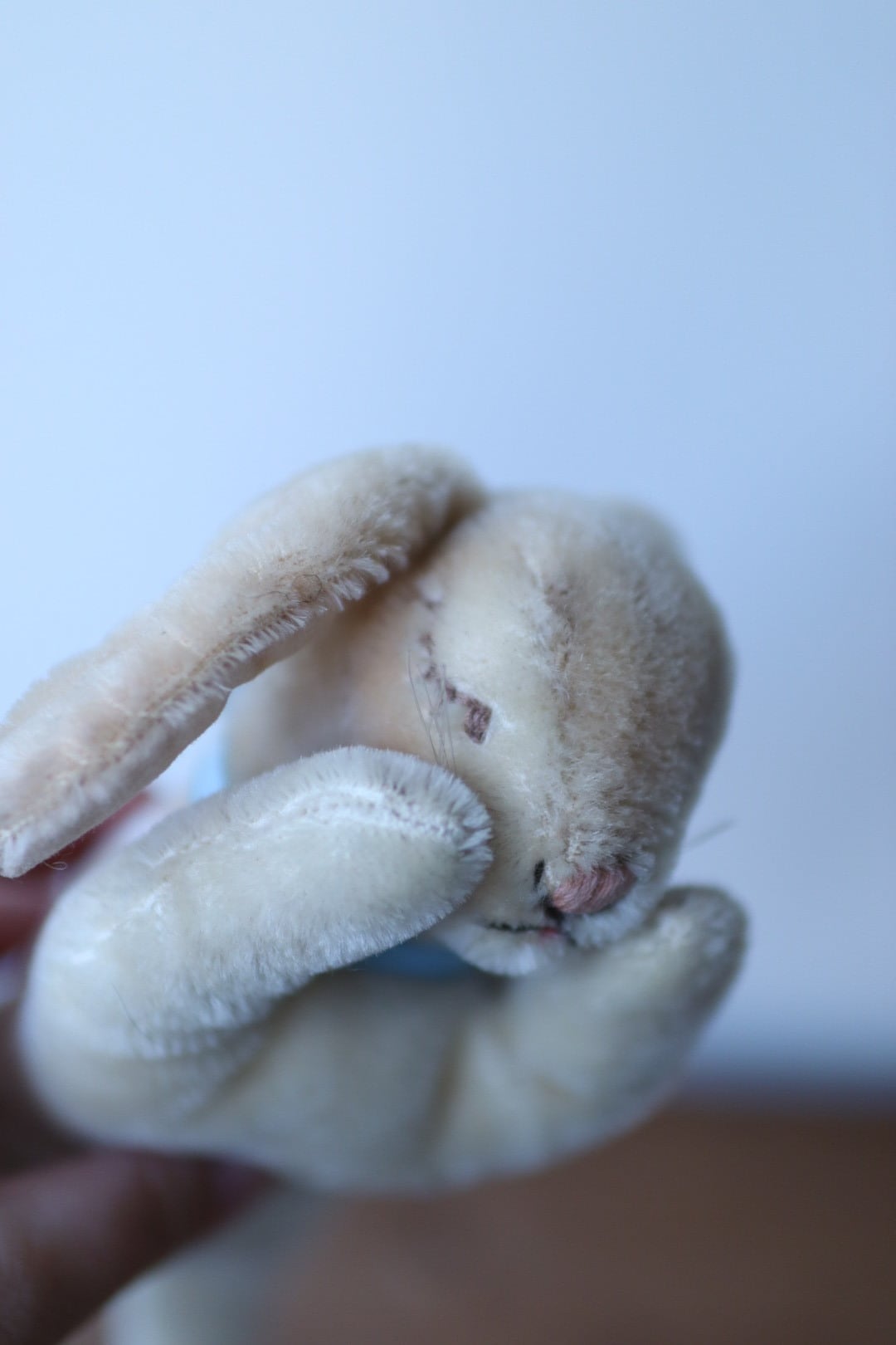 ヴィンテージ シュタイフ お眠りうさぎ FloppyHansi 17㎝