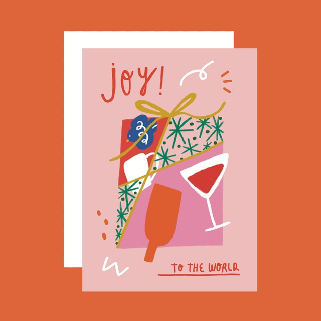 Holiday card - Joy to the world!