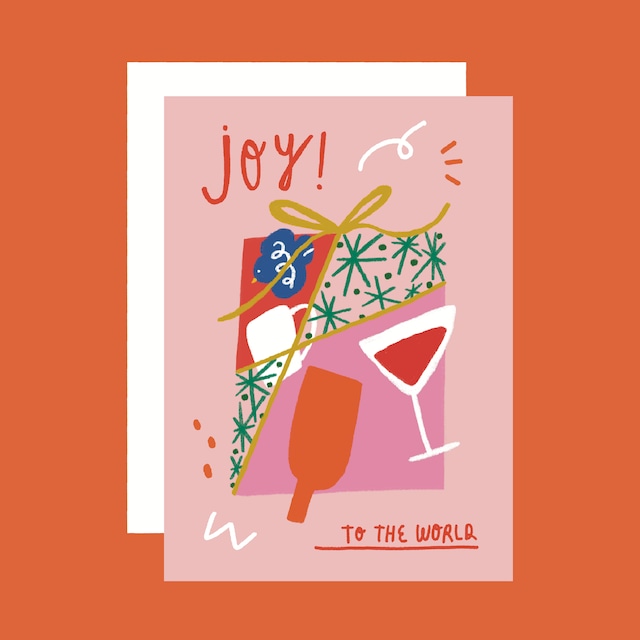 Holiday card - Joy to the world!