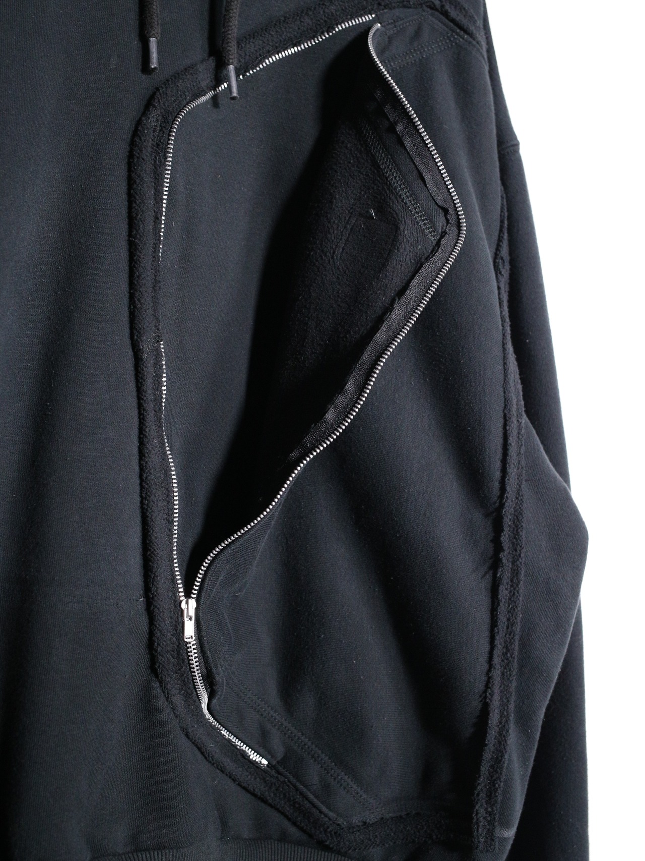 REMAKE / ”Carhartt” side-zip pocket hoodie - 11
