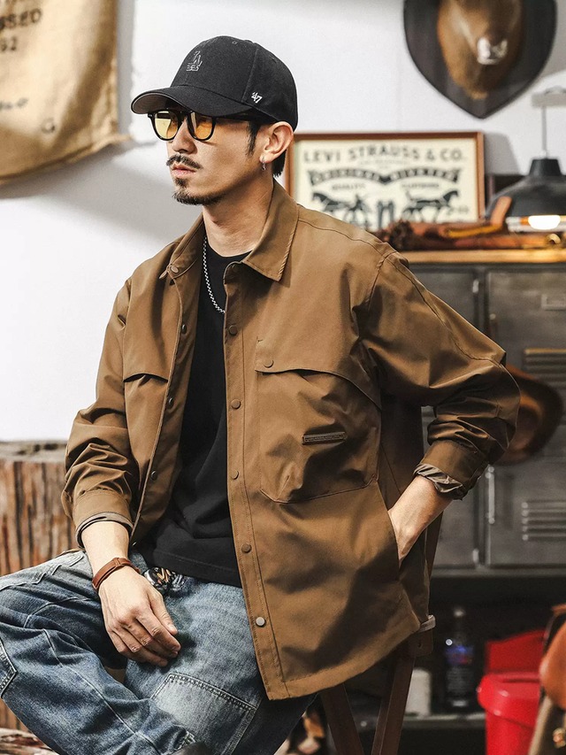 Double Pocket Work Jacket【L0333】