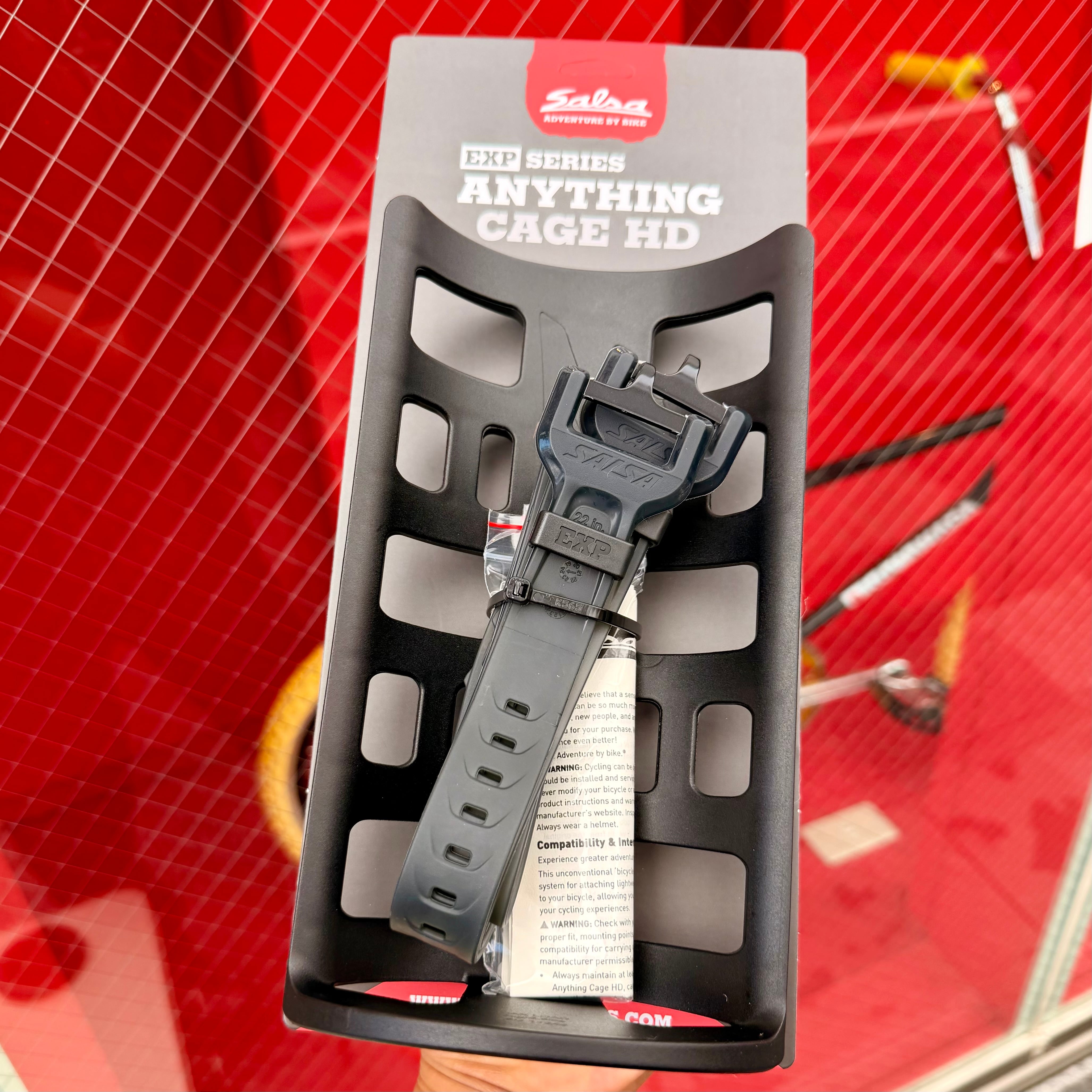 SALSA CYCLES( ｻﾙｻ ) - ANYTHING CAGE BAG KIT ( ｴﾆｼﾝｸﾞｹｰｼﾞﾊﾞｯｸﾞｷｯﾄ