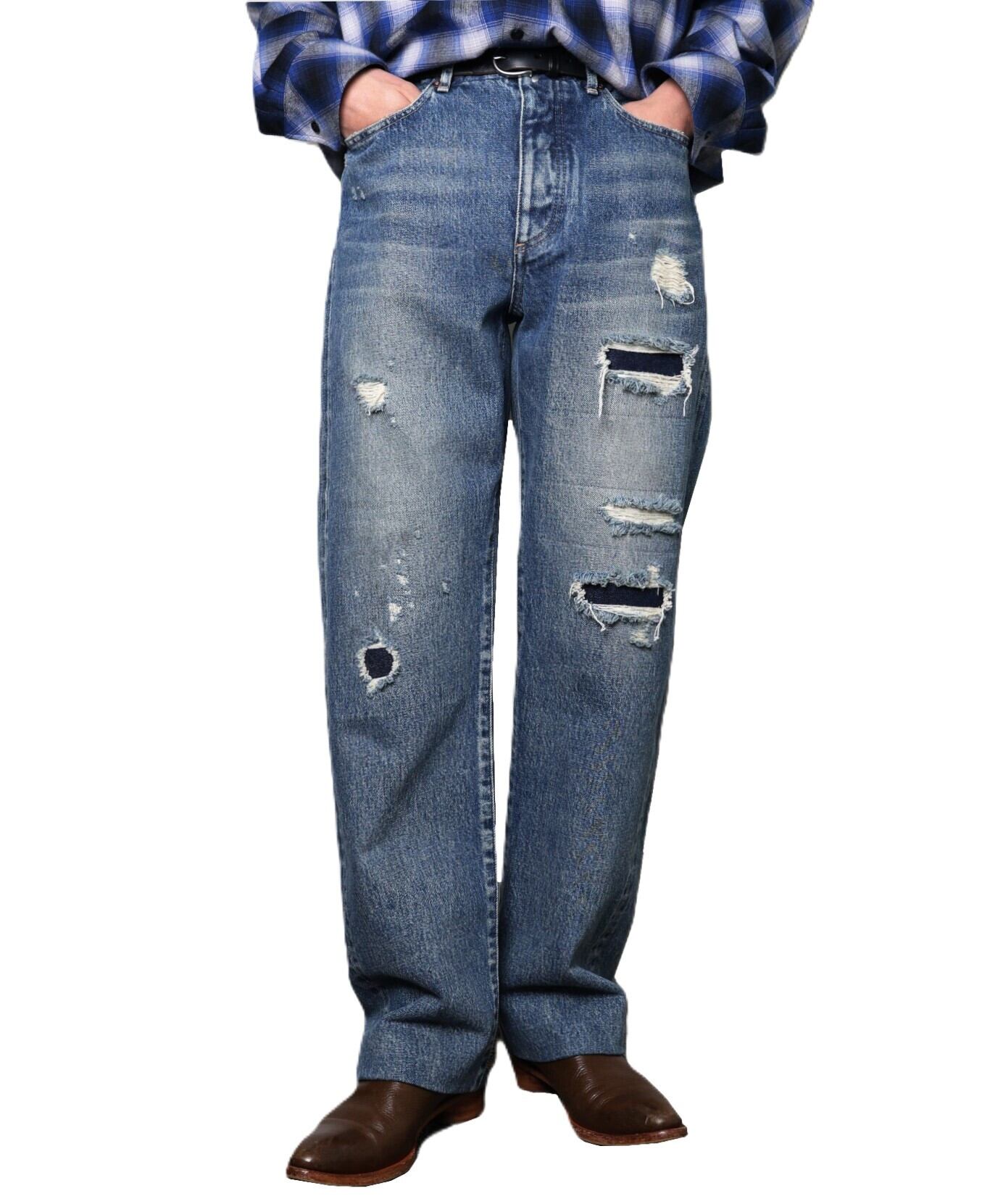TANAKA / ST-126-60B STRAIGHT JEAN TROUSERS (60's BLUE