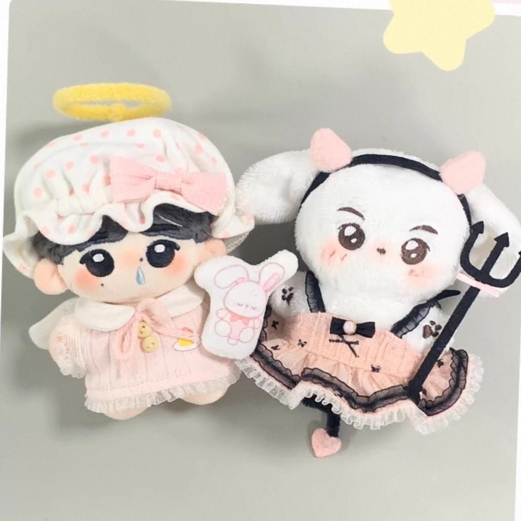 ぬい服 【10cm】 ぬい服 天使と悪魔 エンジェル デビル ぬいぐるみ用