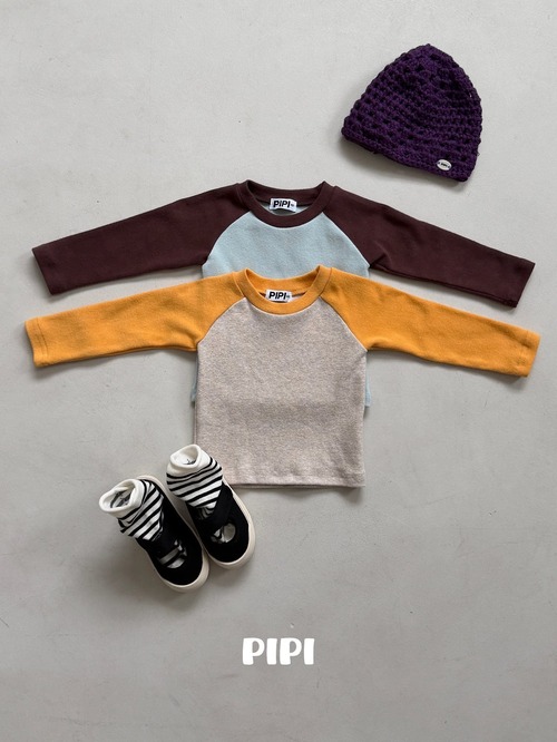 pipi［取寄］raglan beasak tee 26autumn