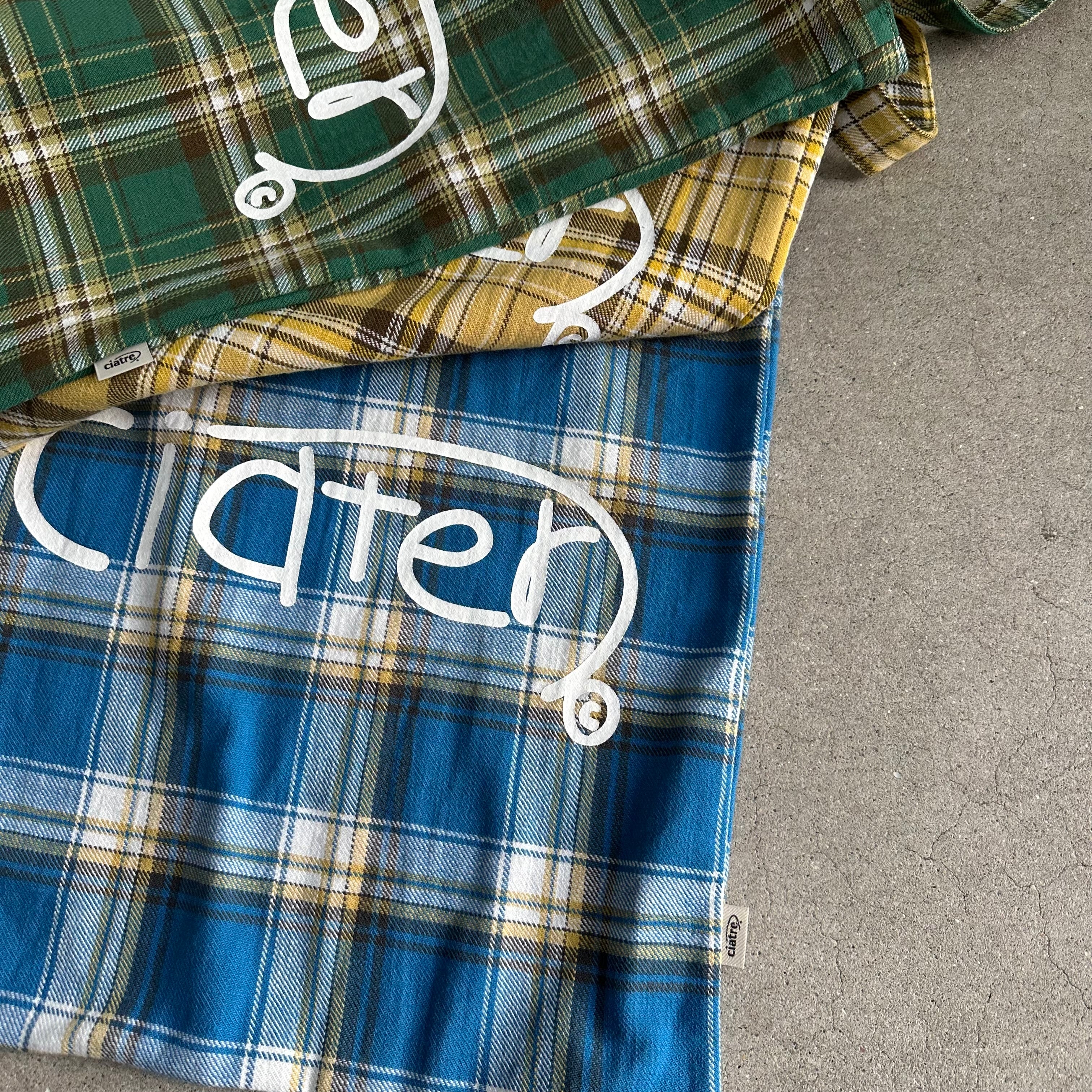 ciatre mistake logo check tote bag | 2025 ciatre