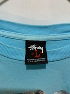 00's Old Stussy Print T-Shirt【L】