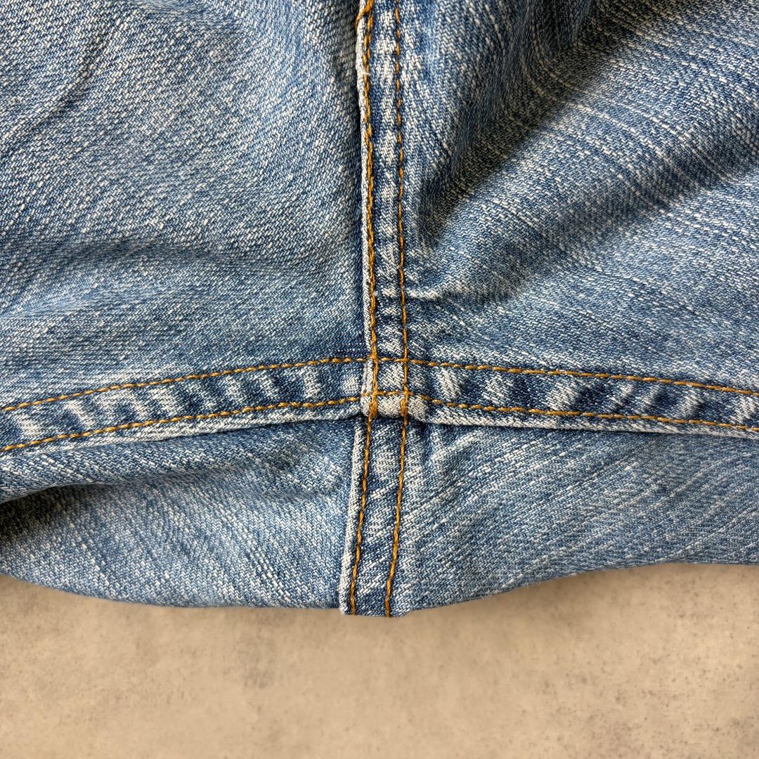 リーバイス527 Levis W35 フレア ブーツ 青 古着 ヒゲ 22210 | fuufu