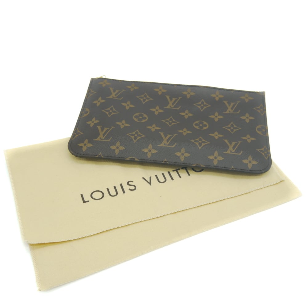 LOUIS VUITTON ルイ ヴィトン モノグラム ネヴァーフルMM用ポーチ 