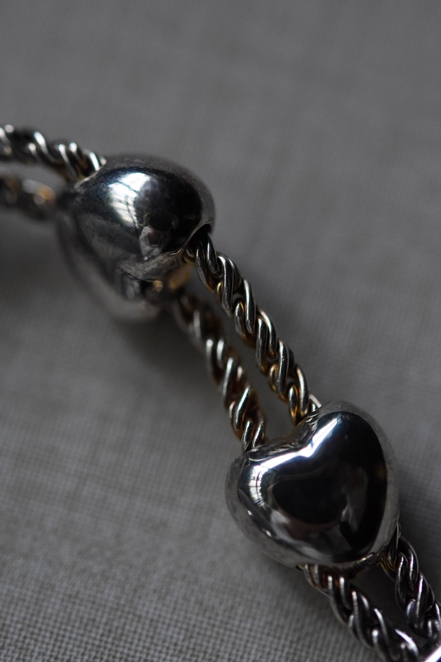 IORI／"Tiffany & Co." bracelet／Double rope Heart
