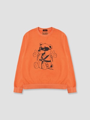 JOEGUSH | BONDAGED BEAR SWEATSHIRTS (ORANGE)