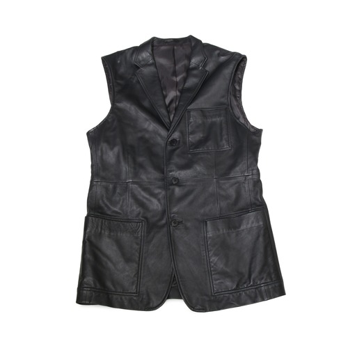 DKNY SheepLeather3BTailoredVest