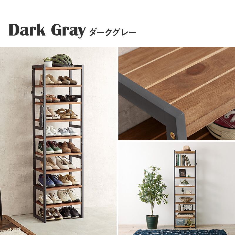 461　省スペースに最大27足薄型シューズラック ダークブラウン 461 省スペースに最大27足薄型シューズラック ダークブラウン 461省