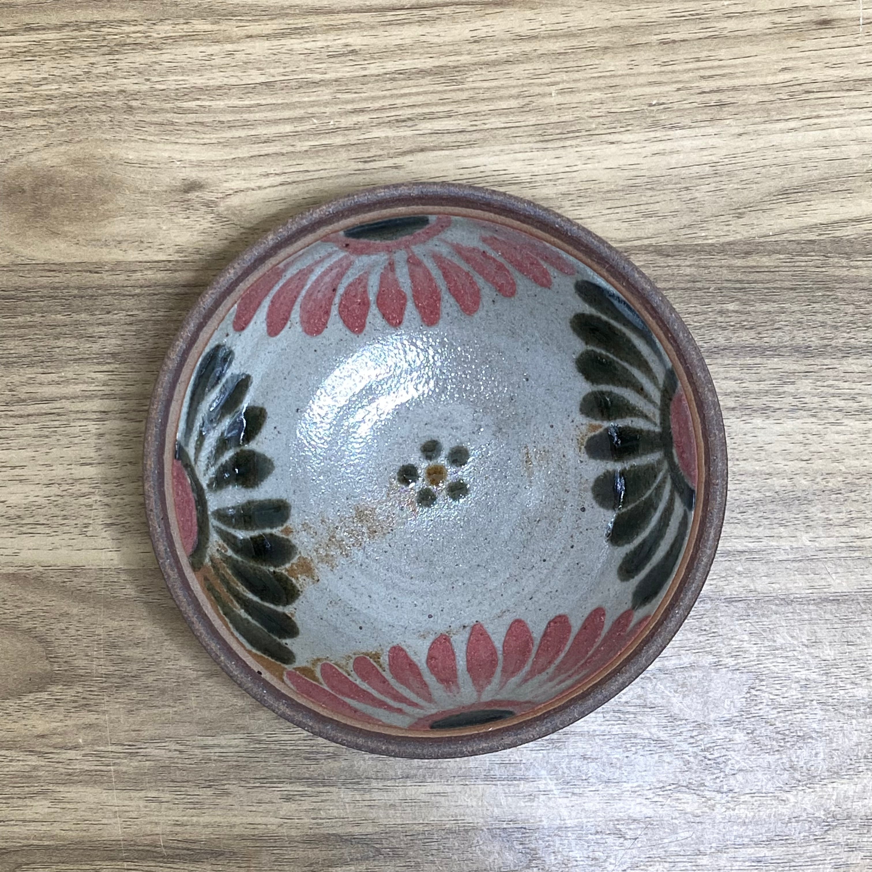 【陶芸工房ふじ】やちむん8寸深皿 陶芸工房ふじ | 8寸皿 線彫り 亀 #陶芸工房ふじ #陶芸 #器 #やちむん