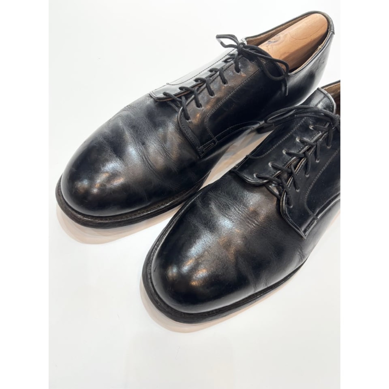 60s US NAVY OXFORD SHOES Size 9W
