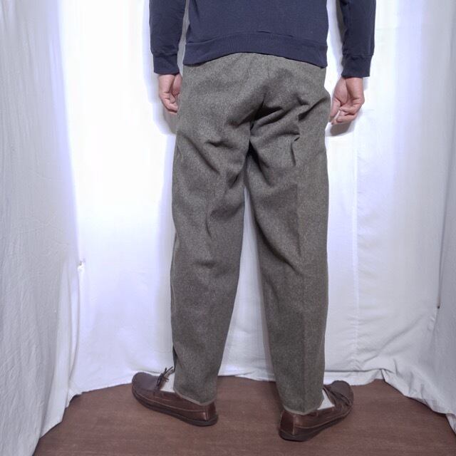 NOS ? 1940s Swedish Army Wool Pants / デッドストック？ユーロ