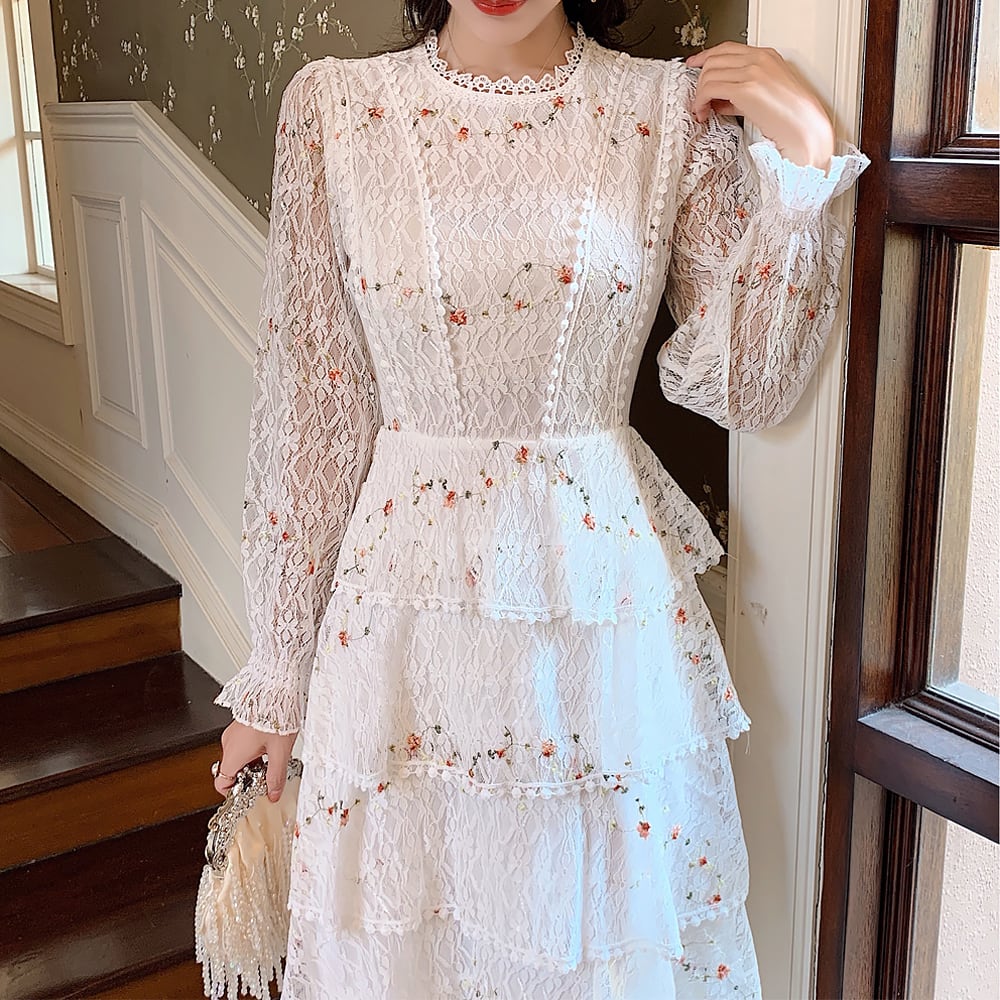 RUIRUE BOUTIQUE】3wayチュール＆レースワンピース RUIRUE BOUTIQUE