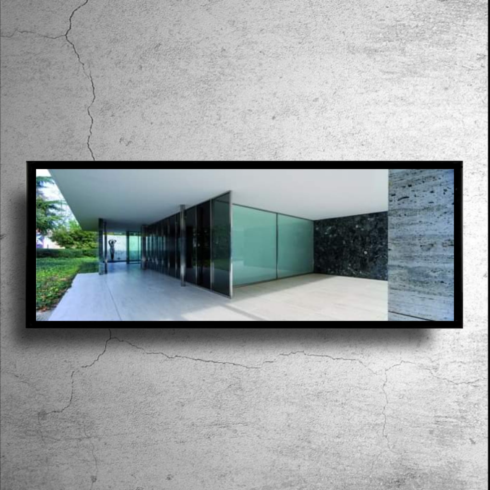 建築家『ミース・ファン・デル・ローエ』財団公式ポスター