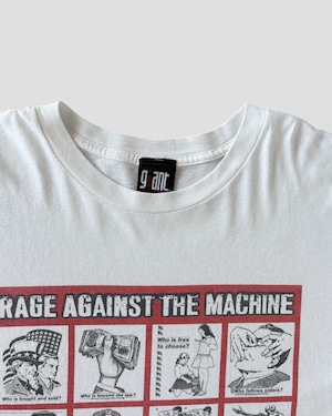 -Rage against the machine- Vintage 90s XL Rock band T-shirt T-shirt