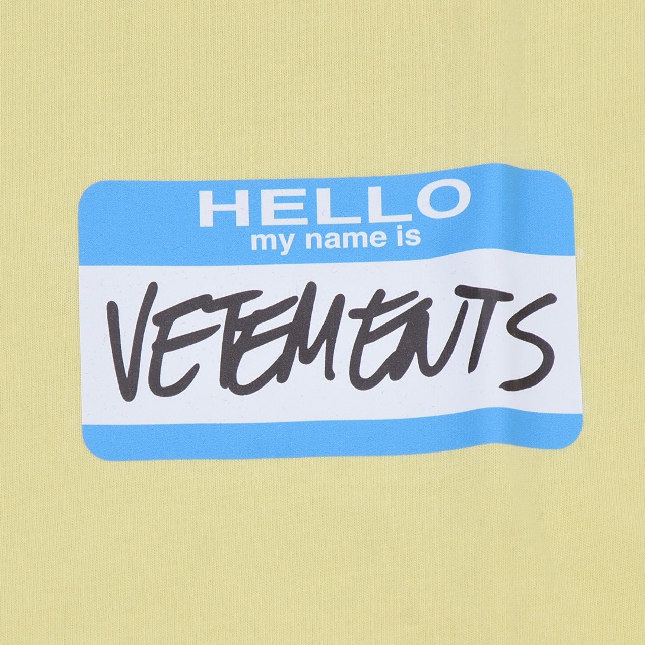 【VETEMENTS】MY NAME IS VETEMENTS FADED T-SHIRT - 3