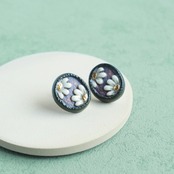 額縁　ピアス/イヤリング