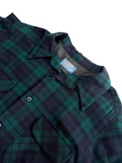 70s PENDLETON WOOL SHIRT MADE IN USA Size XL