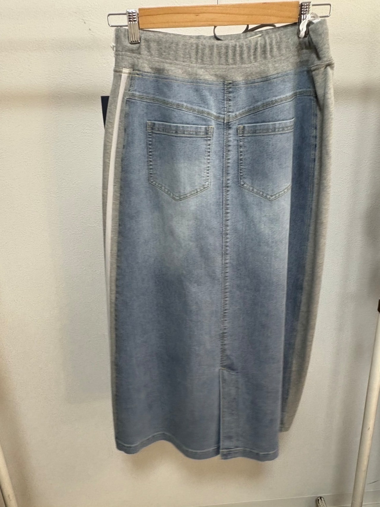 ROBE サイドラインデニムスカート 31645