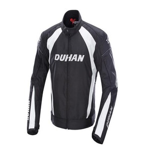 DUHAN製バイクジャケット メッシュ プロテクター装備 レーシング ライディングジャケット ナイロンジャケット バイクウエア 防風 防寒 3シーズン duscf089