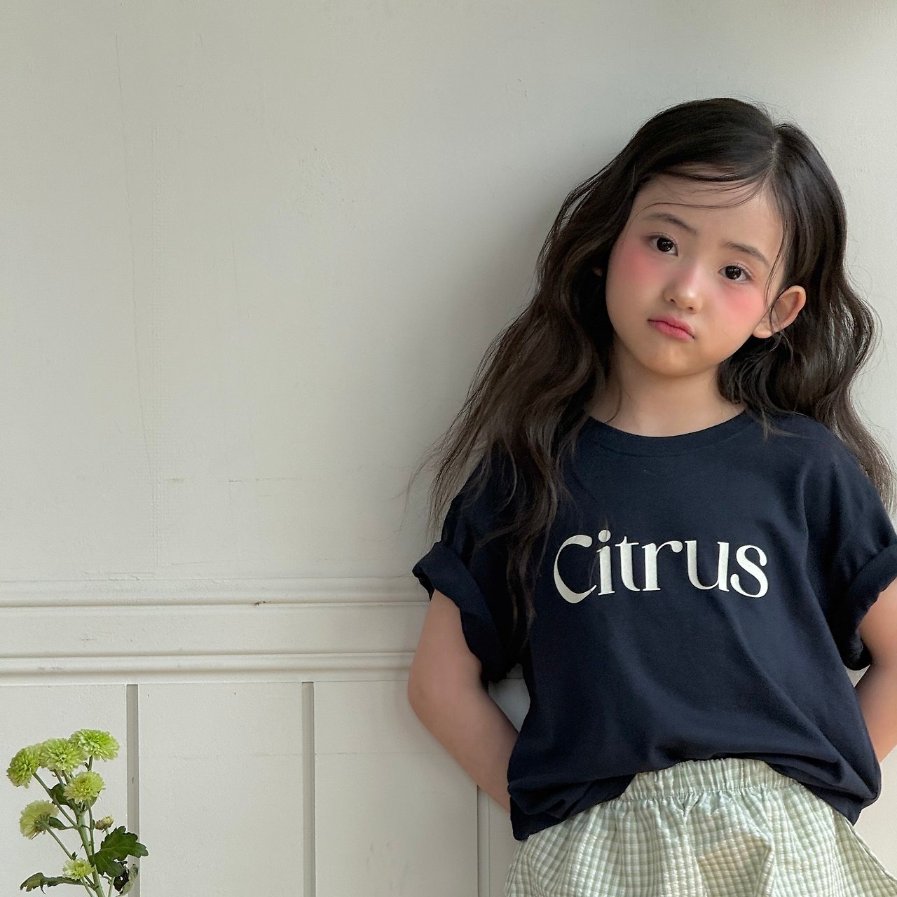 [ninibello] Citrus Short sleeve T-shirt +fee2 / [니니벨로] 시트러스반팔티