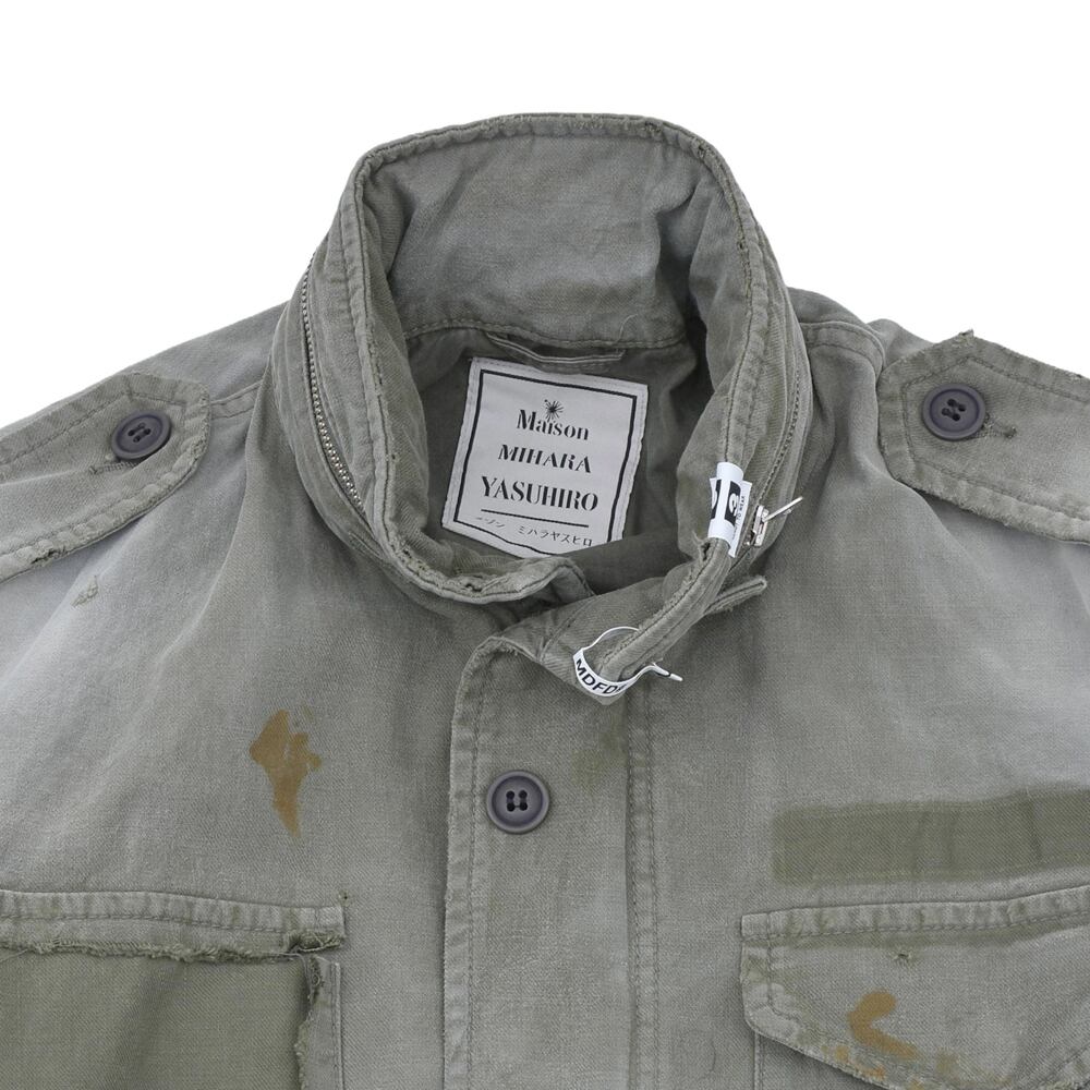 Maison MIHARA YASUHIRO】DISTRESSED M-65 JACKET | AYIN