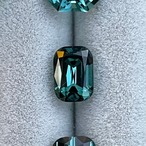 ティールカラートルマリン クッションシェイプ 8.0x5.8x4.8mm, 1.75ct ナミビア産