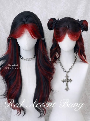 Basic - Red Accent Bang【商品番号 1013】