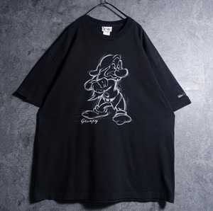 00s “Disney” Black Grumpy Print T-shirt