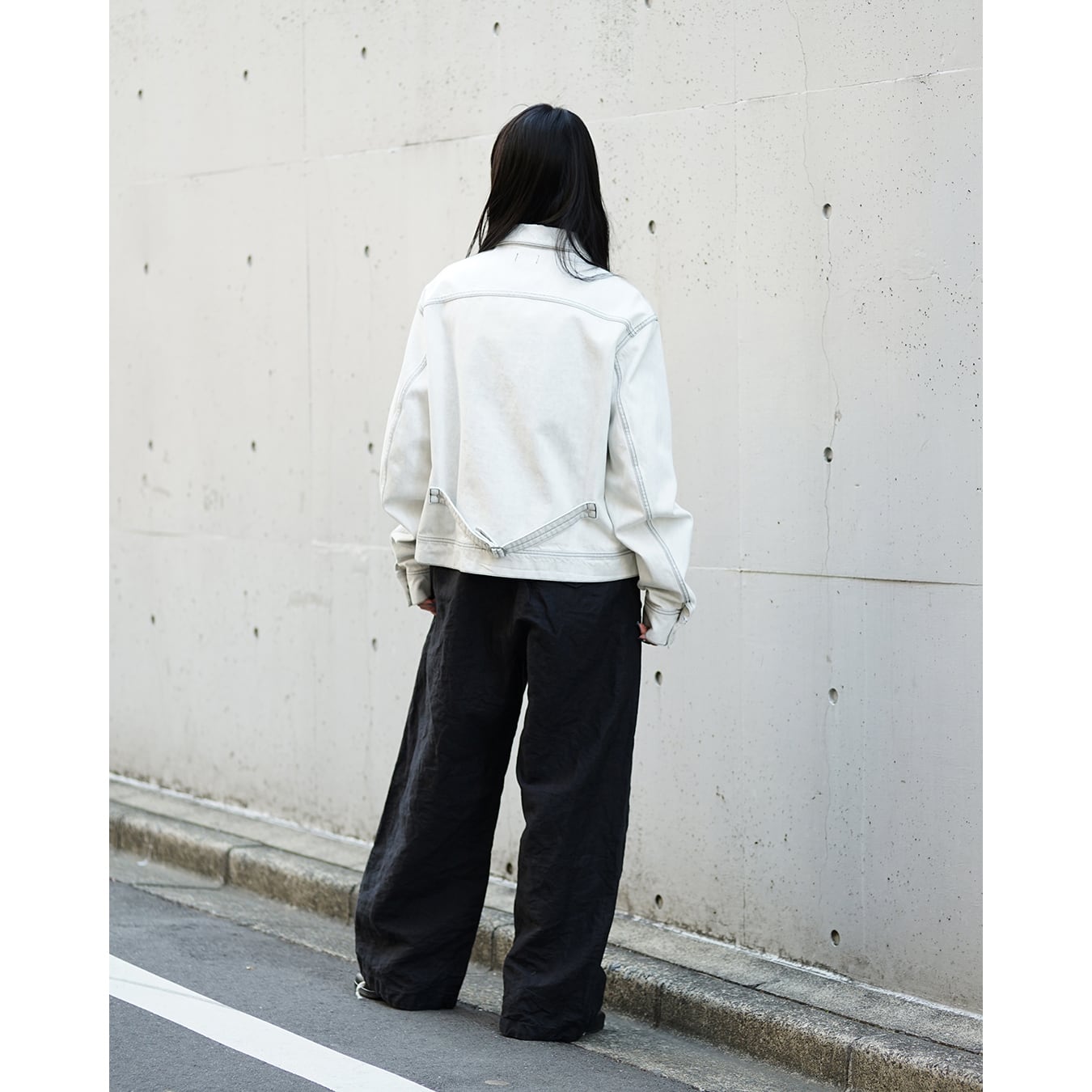 KLASICA] (クラシカ) 26S-TRS-F50 Snow-camo style String Big Pants