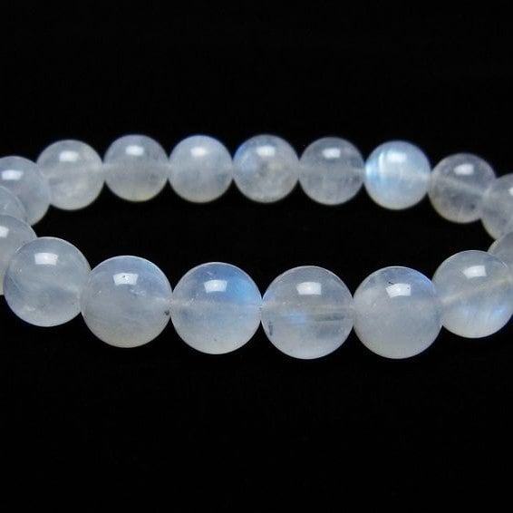 ムーンストーン ブレスレット 10mm 一点物 メール便可 [M便 1/10] 111-44854