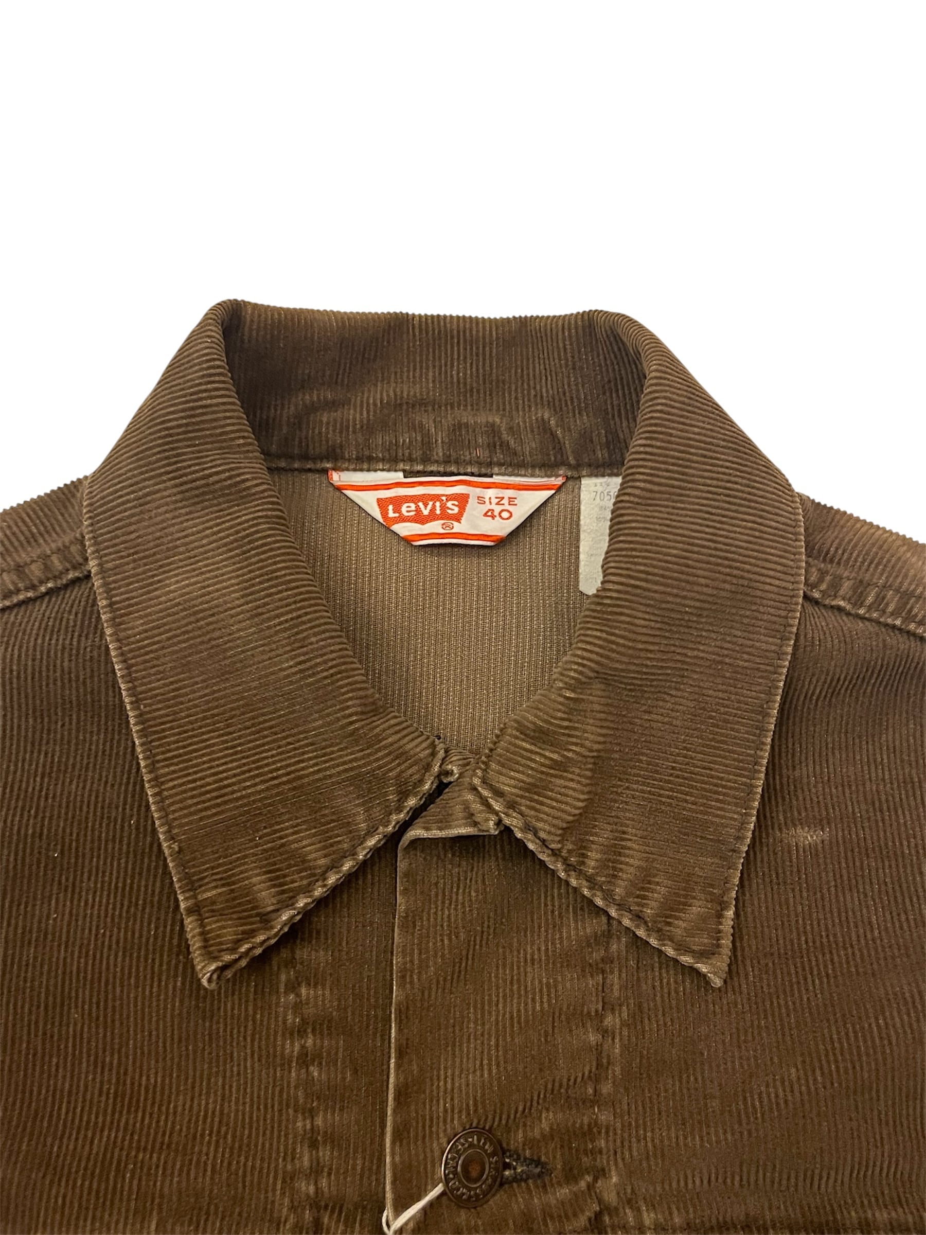 70s Levi's 70505 1529 Corduroy Tracker Jacket Made in U.S.A. 70