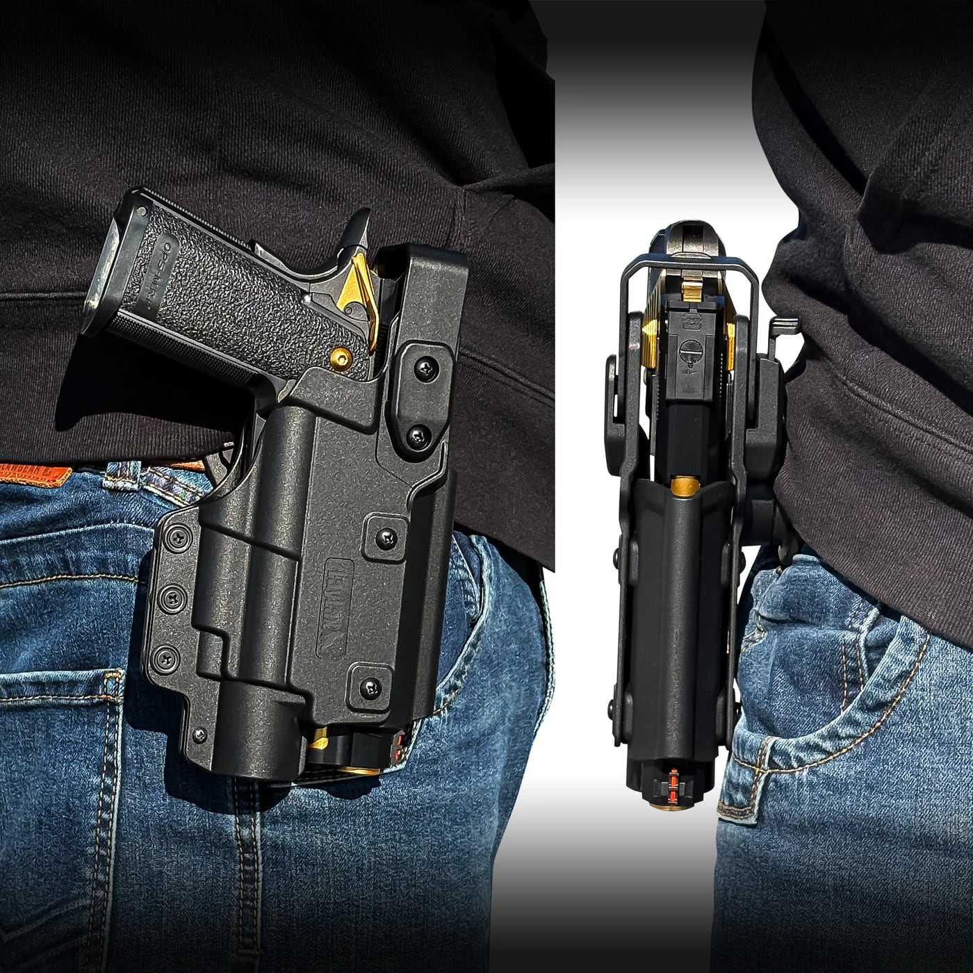 3月再販予定【LayLax】マルチフィット ウェポンライトホルスターLUX